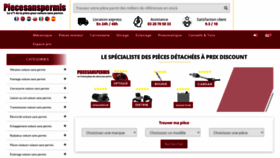 What Piecesanspermis.fr website looked like in 2022 (1 year ago)