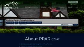What Ppar.com website looked like in 2022 (1 year ago)