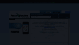 What Prezzibenzina.it website looked like in 2022 (1 year ago)