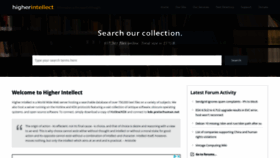 What Preterhuman.net website looked like in 2022 (3 years ago)