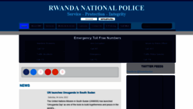 What Police.gov.rw website looked like in 2022 (1 year ago)