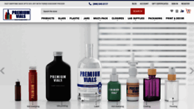 What Premiumvials.com website looked like in 2022 (1 year ago)