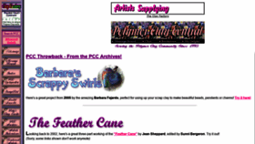 What Polymerclaycentral.com website looked like in 2022 (1 year ago)