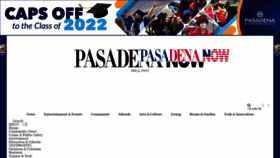 What Pasadenanow.com website looked like in 2022 (1 year ago)