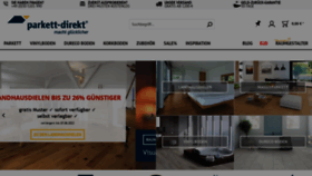 What Parkett-direkt.net website looked like in 2022 (1 year ago)