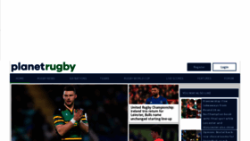 What Planetrugby.com website looked like in 2022 (1 year ago)