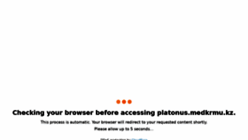 What Platonus.medkrmu.kz website looked like in 2022 (1 year ago)
