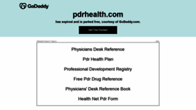 What Pdrhealth.com website looked like in 2022 (1 year ago)