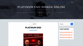 What Platinumendmanga.com website looked like in 2022 (1 year ago)