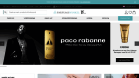 What Parfumswinkel.nl website looked like in 2022 (1 year ago)