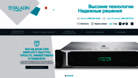 What Paladin-group.ru website looked like in 2022 (1 year ago)