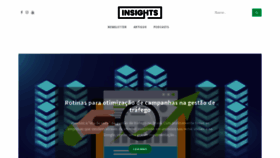 What Portalinsights.com.br website looked like in 2022 (1 year ago)