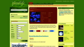 What Plantlifeonline.net website looked like in 2022 (1 year ago)