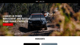 What Projecta.com.au website looked like in 2022 (1 year ago)