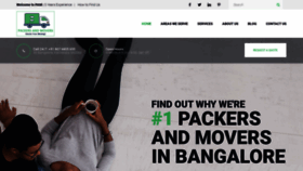 What Packersmoversinbangalore.co.in website looked like in 2022 (3 years ago)