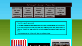 What Pastordan.net website looked like in 2022 (1 year ago)