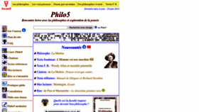 What Philo5.com website looked like in 2022 (1 year ago)
