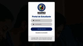 What Portal.ucateci.edu.do website looked like in 2022 (1 year ago)
