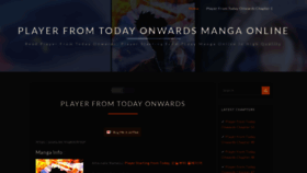 What Playerfromtodayonwards.com website looked like in 2022 (1 year ago)