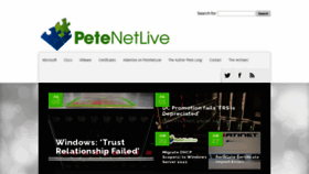 What Petenetlive.com website looked like in 2022 (1 year ago)