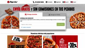 What Pizzahut.com.mx website looked like in 2022 (1 year ago)