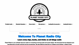 What Planetradiocity.com website looked like in 2022 (1 year ago)
