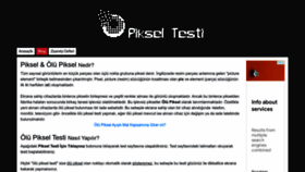 What Pikseltesti.com website looked like in 2022 (1 year ago)