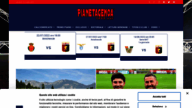 What Pianetagenoa1893.net website looked like in 2022 (1 year ago)