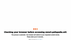 What Pelispedia.wtf website looked like in 2022 (1 year ago)