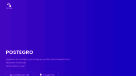 What Postegro.vip website looked like in 2022 (1 year ago)