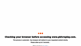 What Pblvreplay.com website looked like in 2022 (1 year ago)