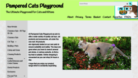 What Pamperedcatsplayground.com.au website looked like in 2022 (1 year ago)