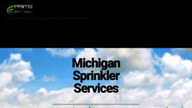 What Primeirrigationmichigan.com website looked like in 2022 (1 year ago)