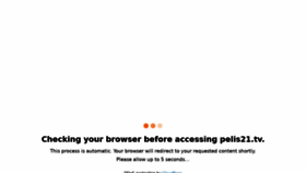What Pelis21.tv website looked like in 2022 (3 years ago)