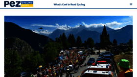 What Pezcyclingnews.com website looked like in 2022 (1 year ago)