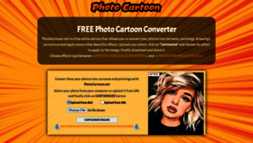 What Photocartoon.net website looked like in 2022 (1 year ago)