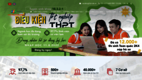 What Poly.edu.vn website looked like in 2022 (1 year ago)