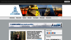 What Petronoticias.com.br website looked like in 2022 (1 year ago)