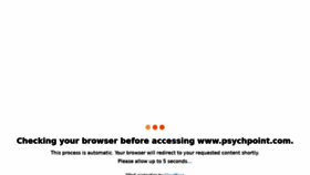 What Psychpoint.com website looked like in 2022 (1 year ago)