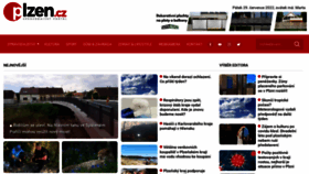 What Plzen.cz website looked like in 2022 (1 year ago)