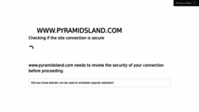 What Pyramidsland.com website looked like in 2022 (1 year ago)