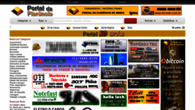 What Portaldaflorencio.com.br website looked like in 2022 (1 year ago)