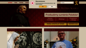 What Piotrskarga.pl website looked like in 2022 (1 year ago)