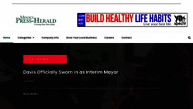What Press-herald.com website looked like in 2022 (1 year ago)
