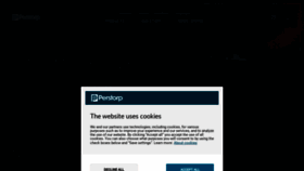 What Perstorp.com website looked like in 2022 (1 year ago)