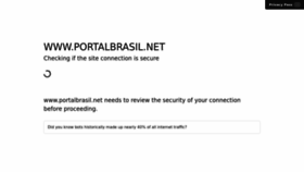 What Portalbrasil.net website looked like in 2022 (1 year ago)