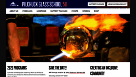What Pilchuck.com website looked like in 2022 (1 year ago)