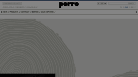 What Porro.com website looked like in 2022 (1 year ago)
