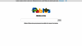What Pablos.it website looked like in 2022 (1 year ago)