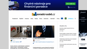 What Poradci-sobe.cz website looked like in 2022 (1 year ago)